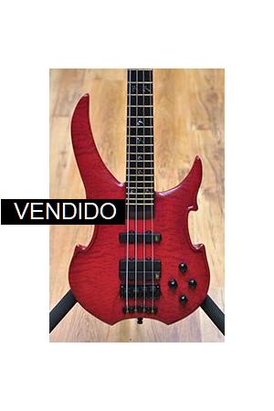 Warwick Vampyre Neck Thru OF Burgundy Red Warwick Vampyre Neck Thru OF Burgundy Red